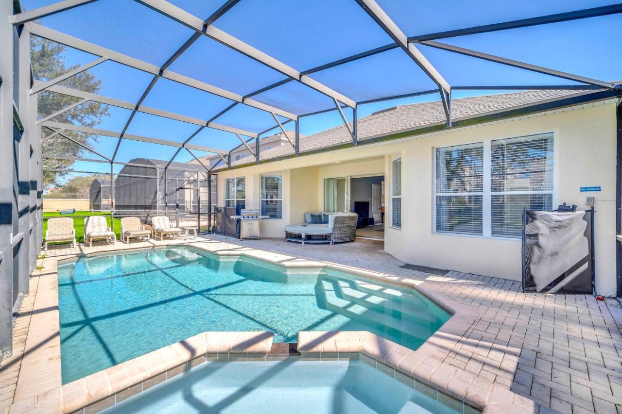 Near Disney! Spacious 5Br Resort Home With Private Pool, Hot Tub And Theater! Orlando Bagian luar foto