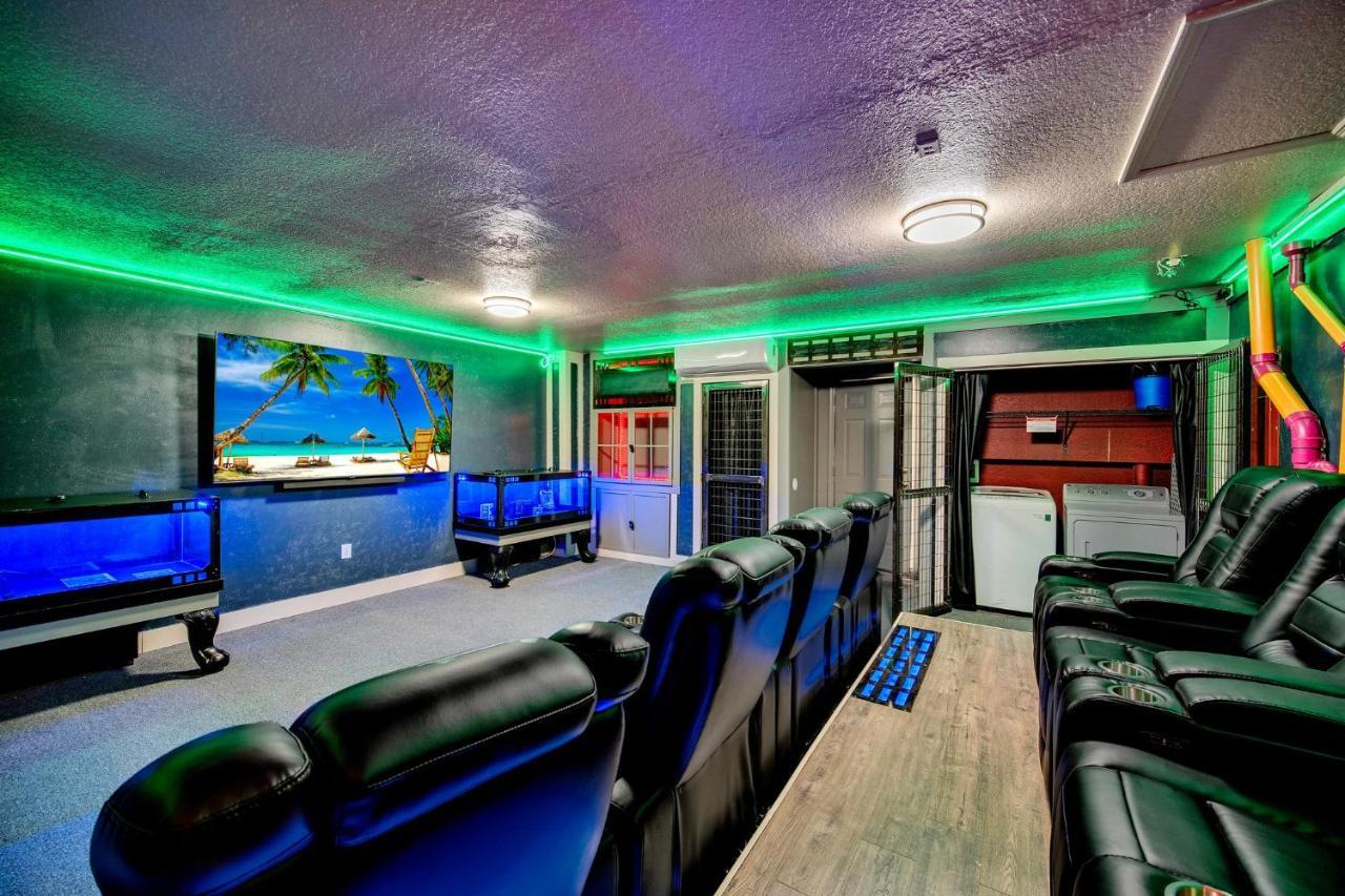 Near Disney! Spacious 5Br Resort Home With Private Pool, Hot Tub And Theater! Orlando Bagian luar foto