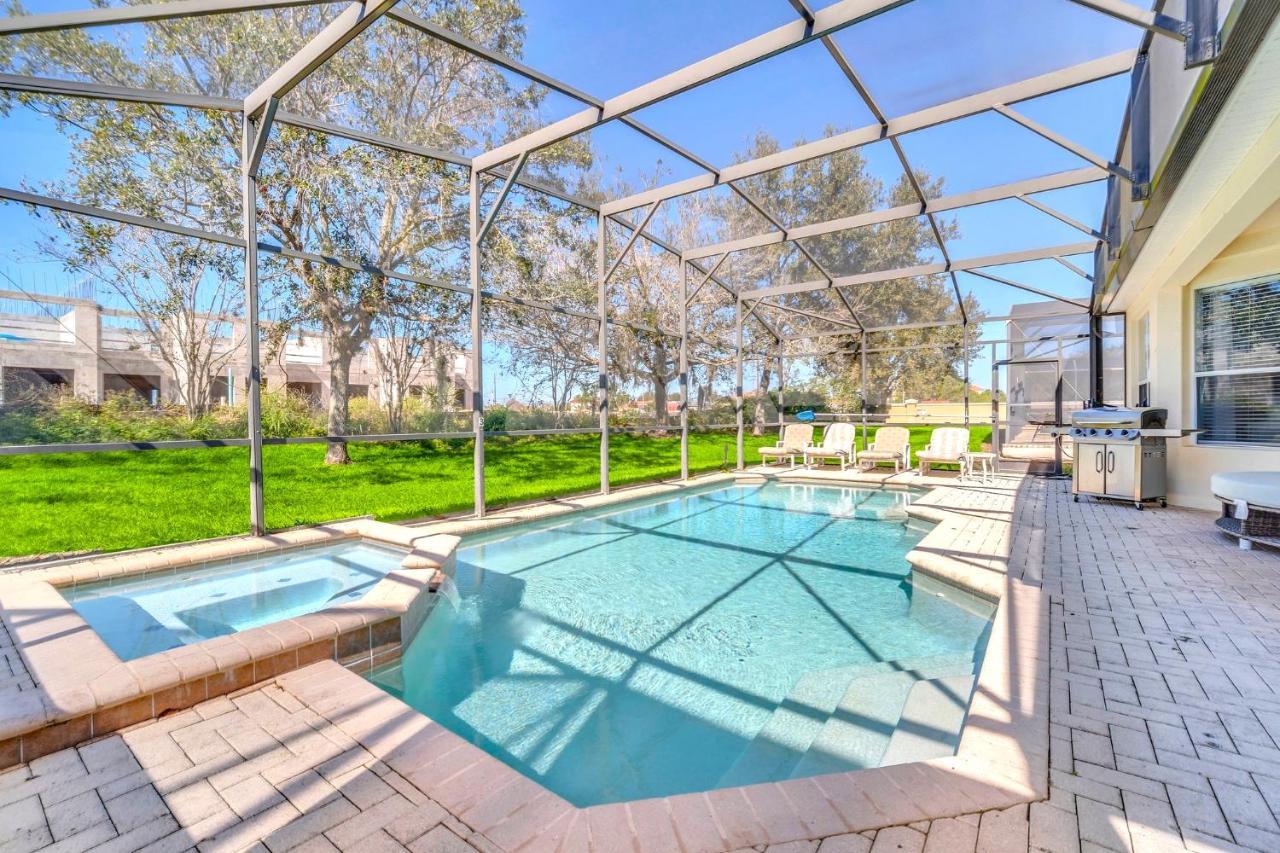 Near Disney! Spacious 5Br Resort Home With Private Pool, Hot Tub And Theater! Orlando Bagian luar foto