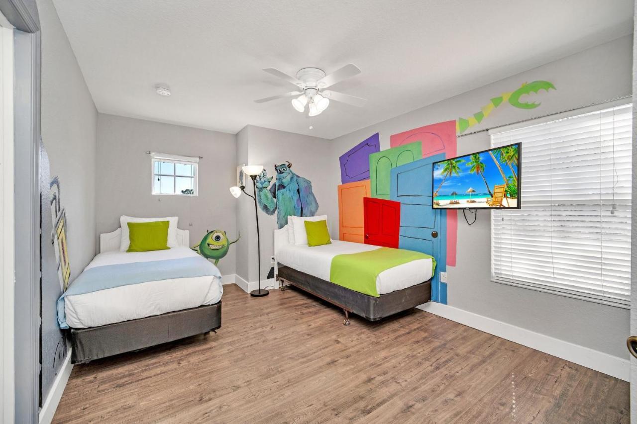 Near Disney! Spacious 5Br Resort Home With Private Pool, Hot Tub And Theater! Orlando Bagian luar foto